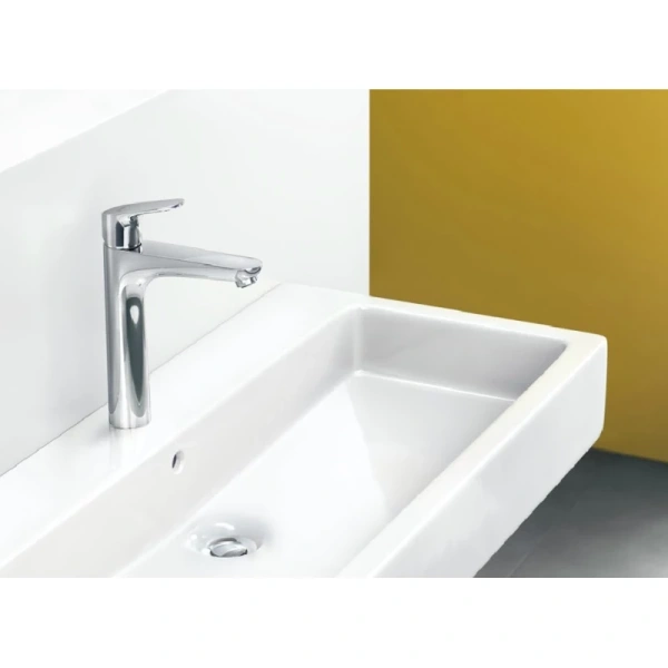 смеситель для раковины 190, с донным клапаном hansgrohe focus 31608000