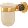 Стакан для зубных щеток Boheme Murano 10904-CH-G Золото Шоколад