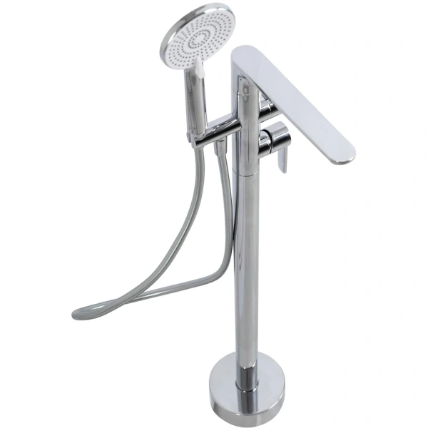 смеситель напольный для ванны cezares lux lux-vdp-01 хром