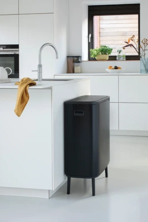 мусорное ведро brabantia bo hi 130625 30 + 30л