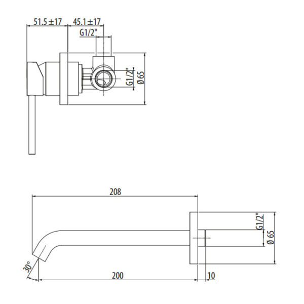 смеситель для раковины gattoni circle two 9137/91bo