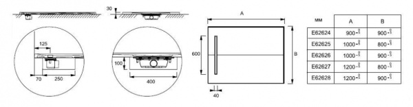 душевой поддон из искусственного камня неокварца jacob delafon surface 120x80 e62627-ss2 белый гипс