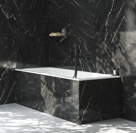 излив ravak espirit es 027.20blm для ванны, матовый черный