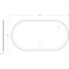 Зеркало 150x80 Cezares Giubileo CZR-SPC-GIUBILEO-1500-800-TCH-WARM