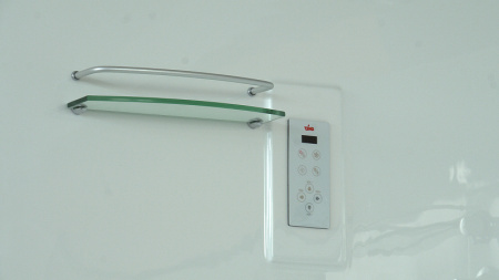 душевой бокс timo lux 135х135 t-7735c с гидромассажем