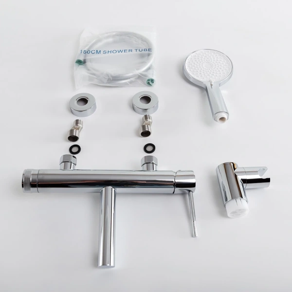 смеситель для ванны cezares relax relax-vd-01 с душевым гарнитуром, хром