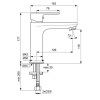 смеситель для раковины ideal standard cerafine model o bc554aa